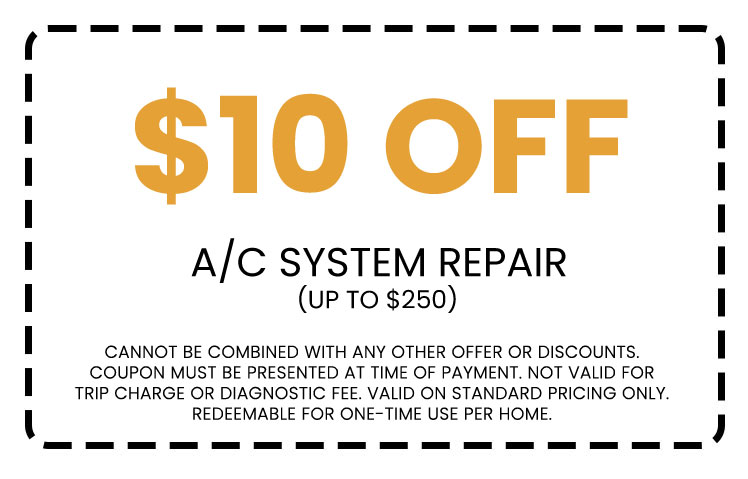 A/C System Repair (up to $250) Coupon